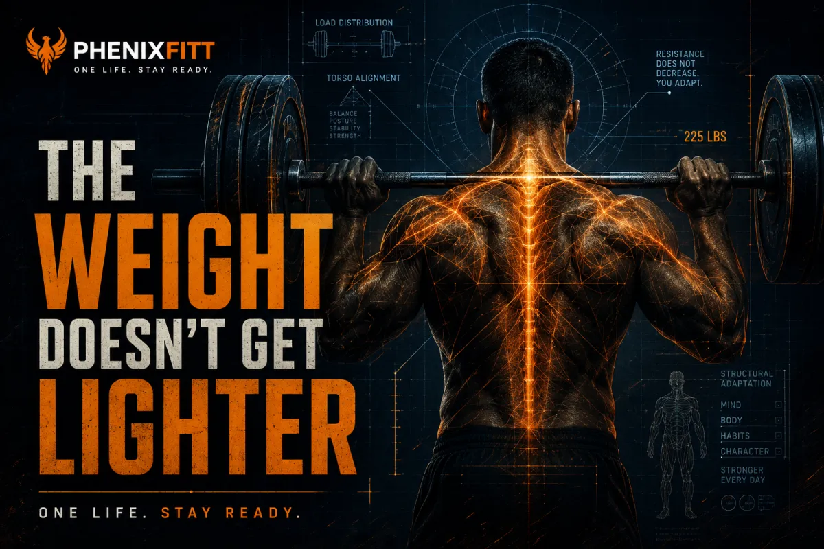 Stay Ready Stories — "The Part People Miss": The Weight Does Not Get Lighter