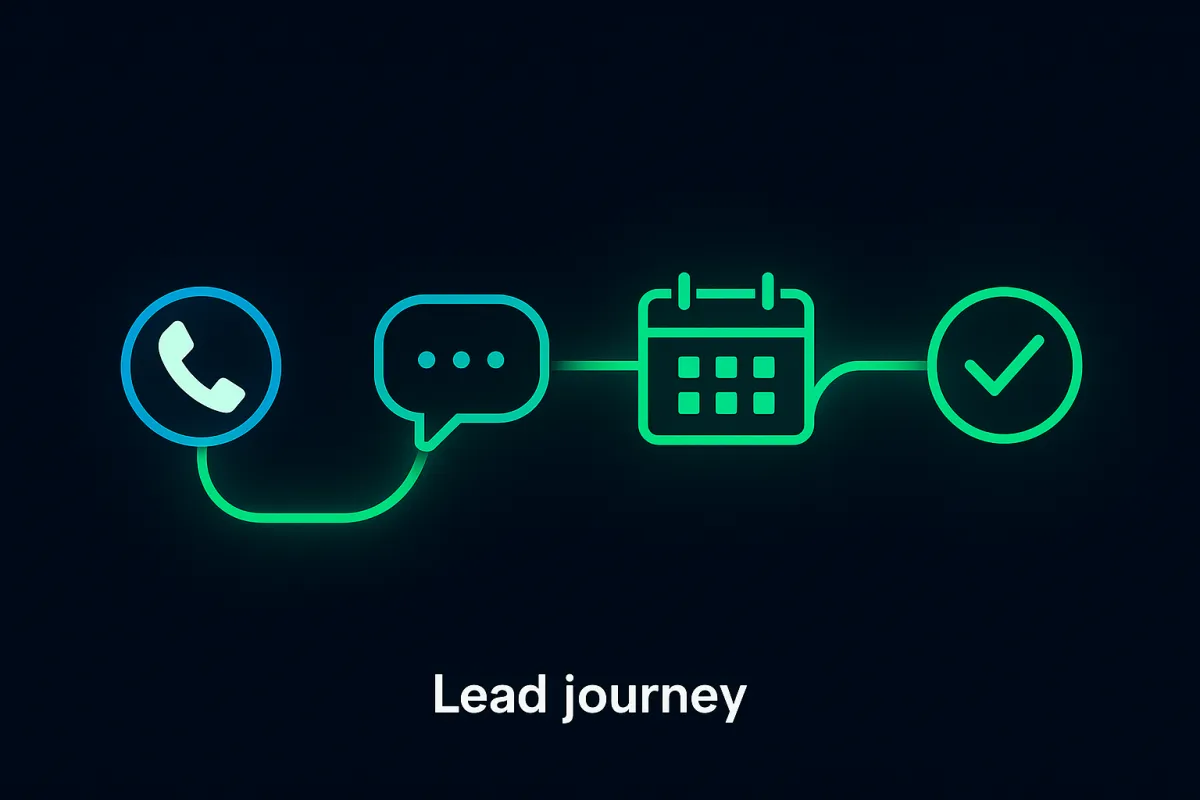 The Complete AI Lead Journey for Contractors: Call to Review