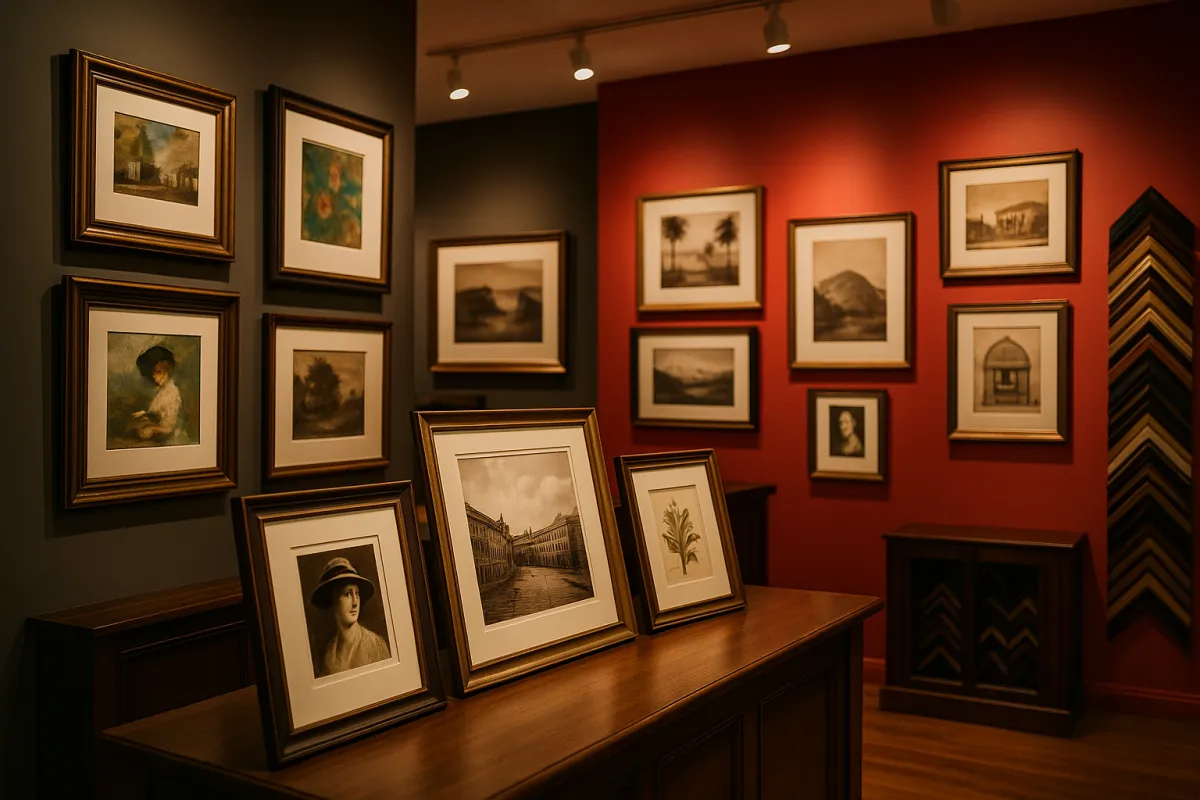Custom Picture Framing in Los Angeles: How to Choose the Perfect Frame