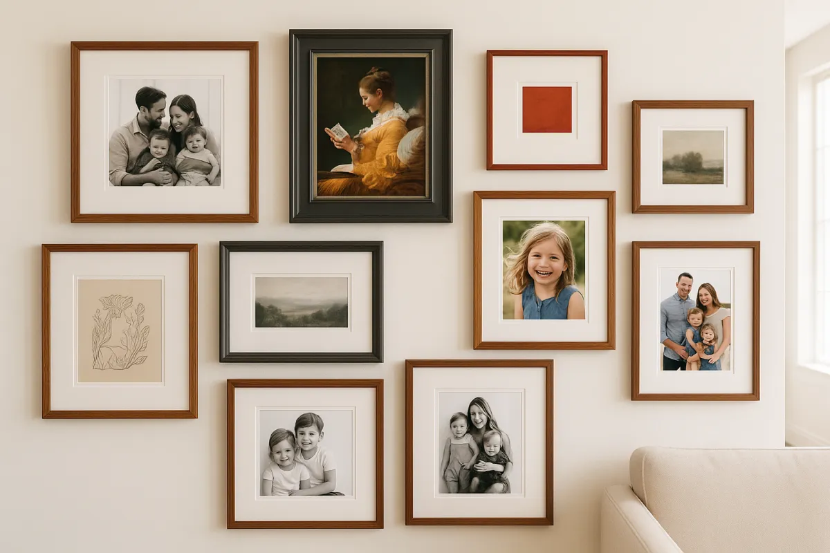 Picture Framing Ideas for Your Los Angeles Home: From Family Photos to Fine Art