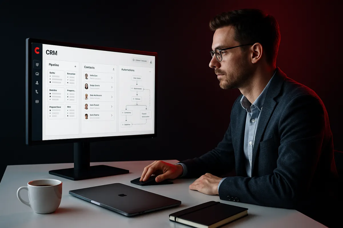 Bestes CRM für Selbstständige 2026: Kontakte, Automatisierung und Umsatz in einem System