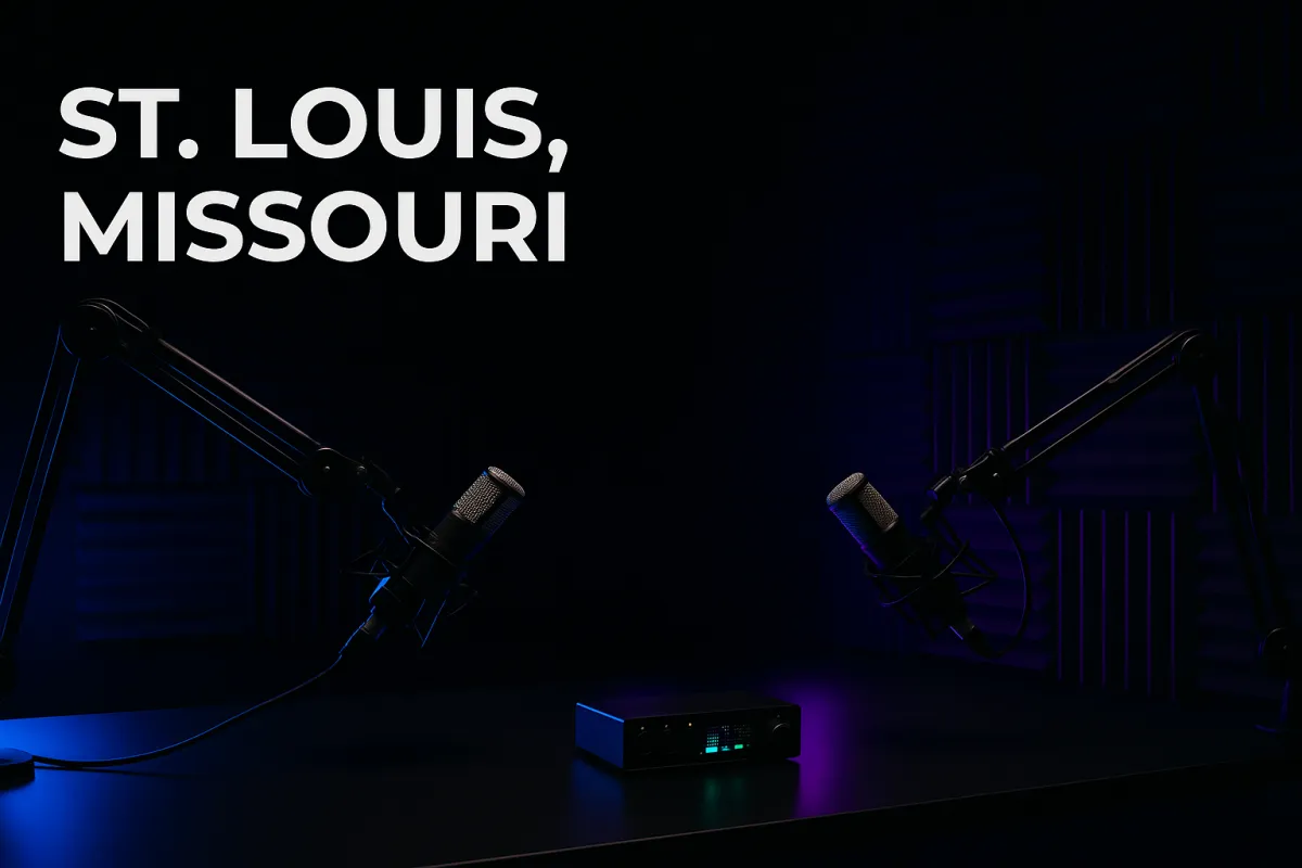 Podcast Studio St. Louis - Vivid Core Music