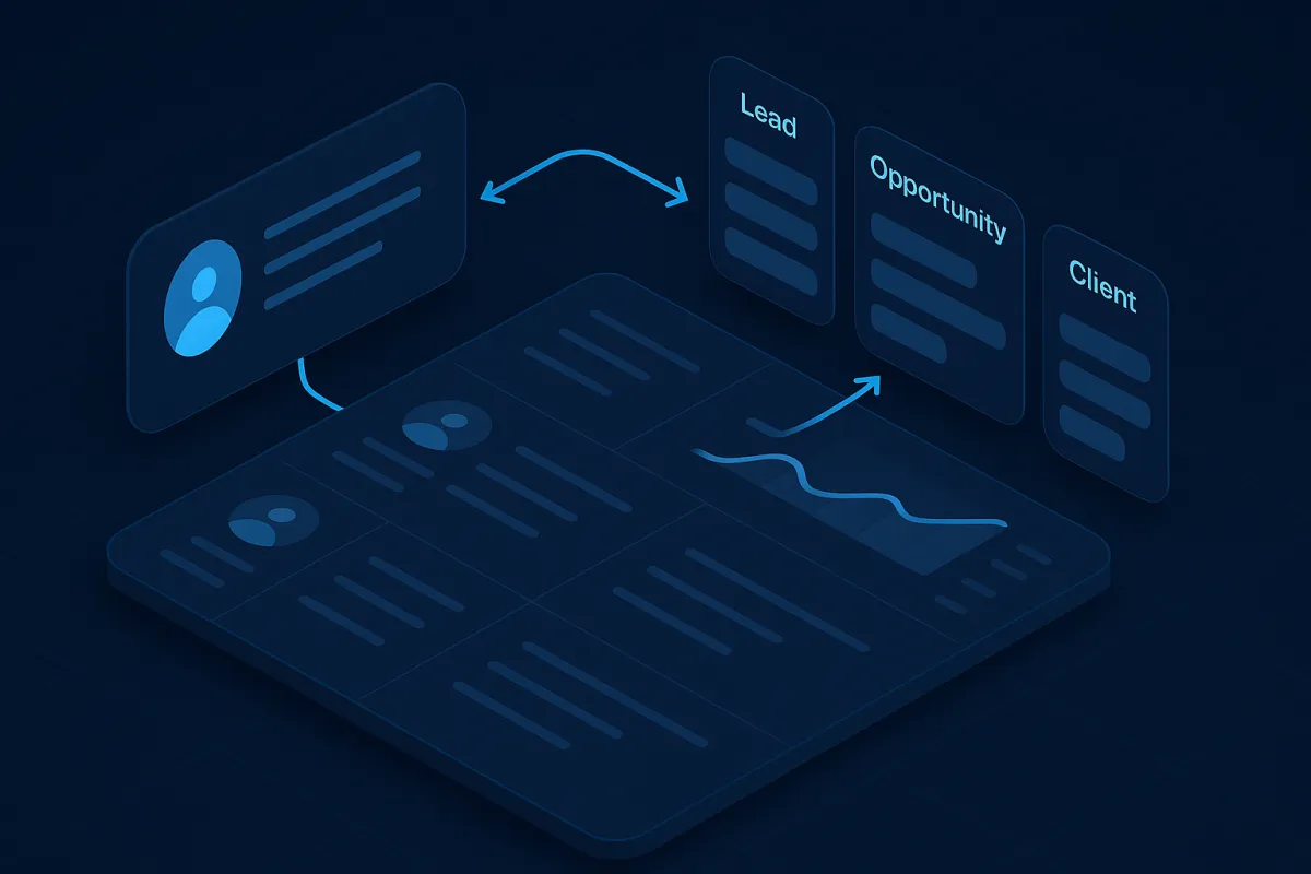 GoHighLevel Kontaktverwaltung – CRM Dashboard mit Kontaktprofilen und Segmentierung
