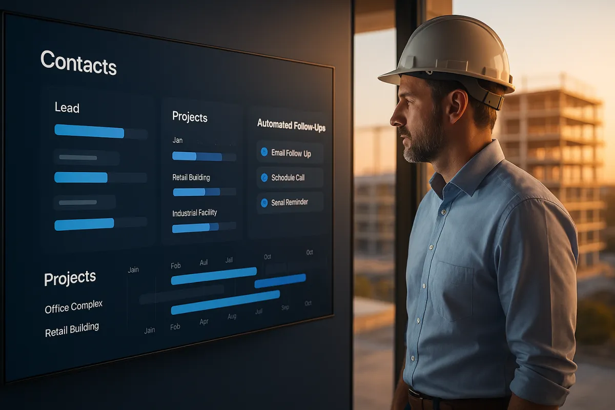 Bestes CRM für Bauunternehmen 2026: Was Baubetriebe wirklich brauchen