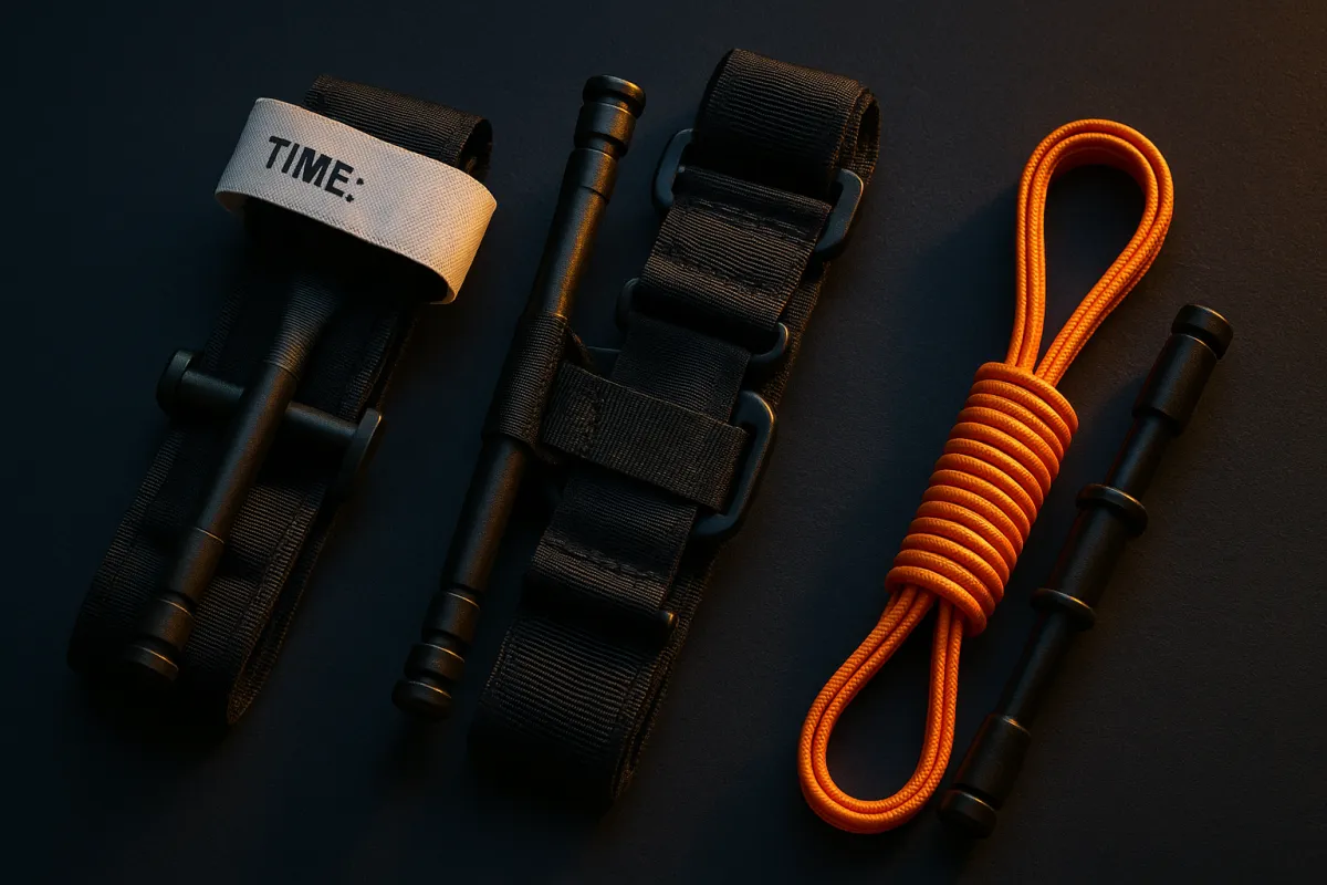 Best Tourniquet for EDC: Top Picks to Stop Life-Threatening Bleeding