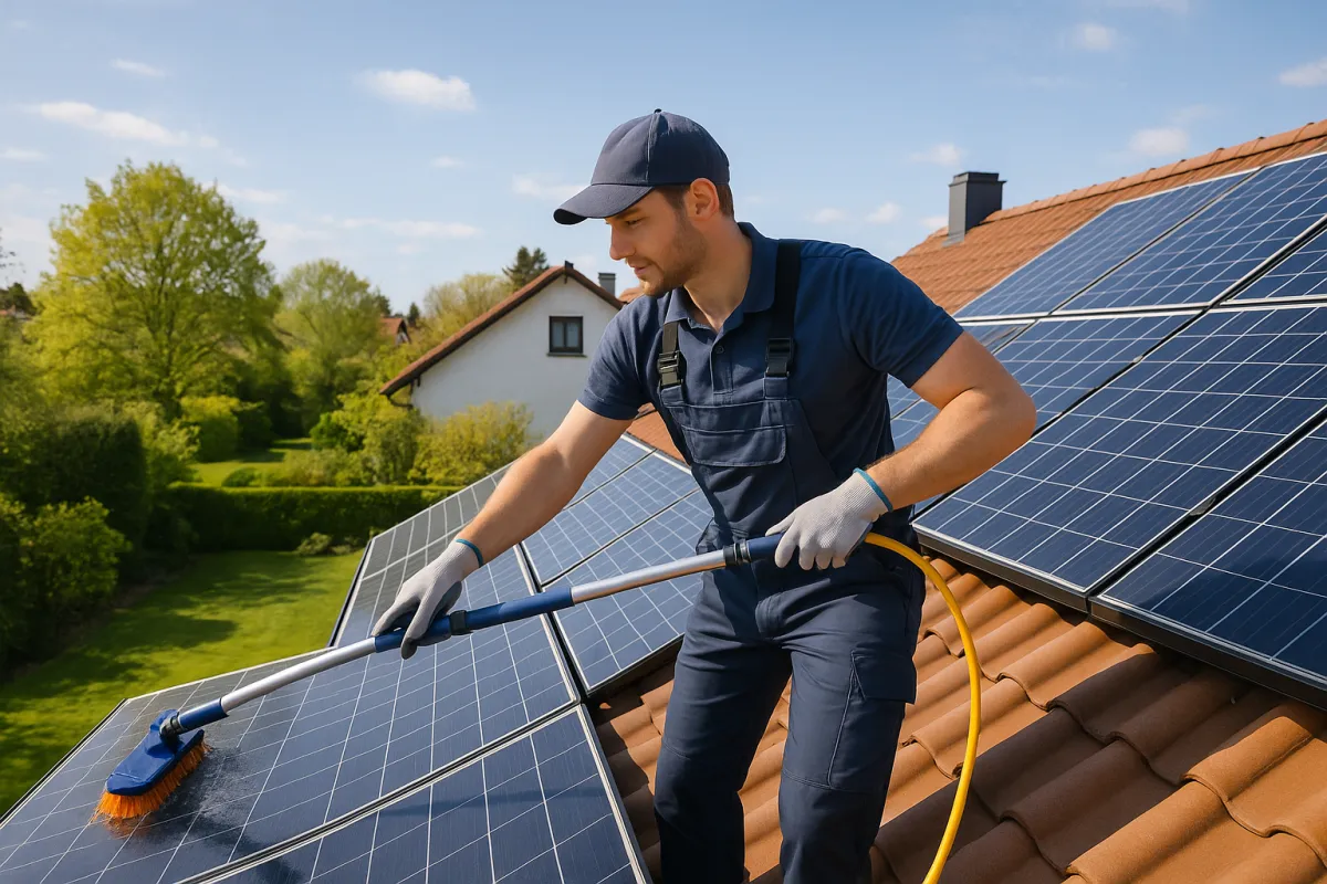 Frühjahrs-Check: Warum April der beste Monat für PV-Reinigung & Wartung ist