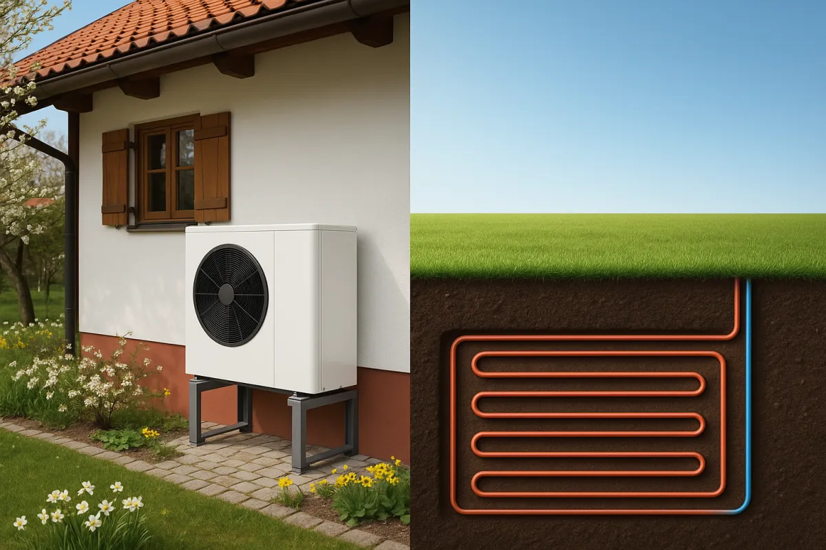 Luft-Wasser vs. Erdwärme: Was passt zu Altbauten in Würzburg?