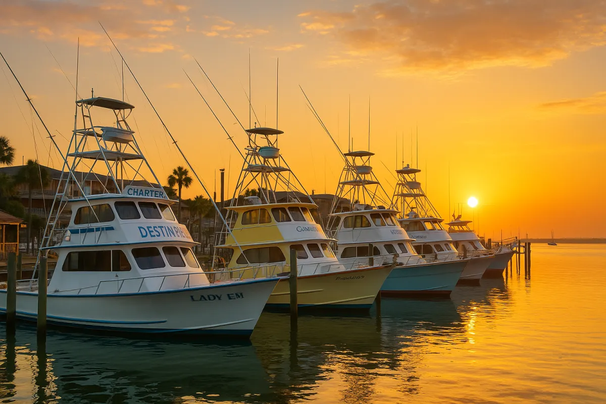 Destin Harbor Boardwalk: The Heart of Destin, Florida