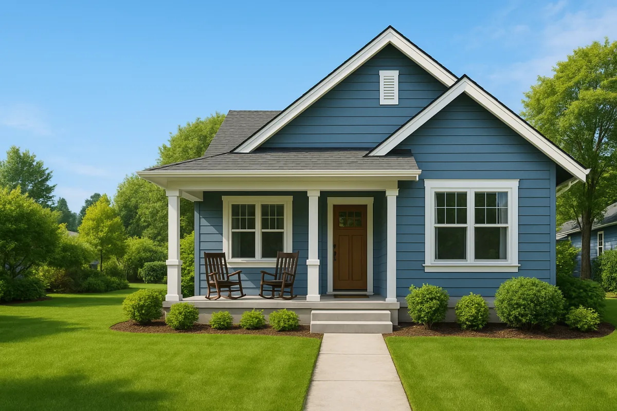 Welcoming exterior of a sober living home in the Pacific Northwest - a guide for families