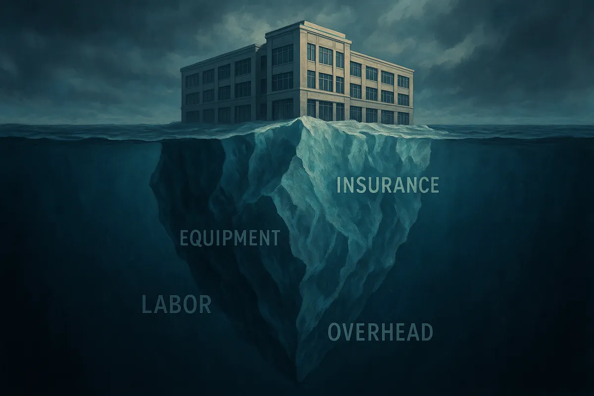 The Overhead Iceberg: Hidden Costs Below Every Contractor's Surface