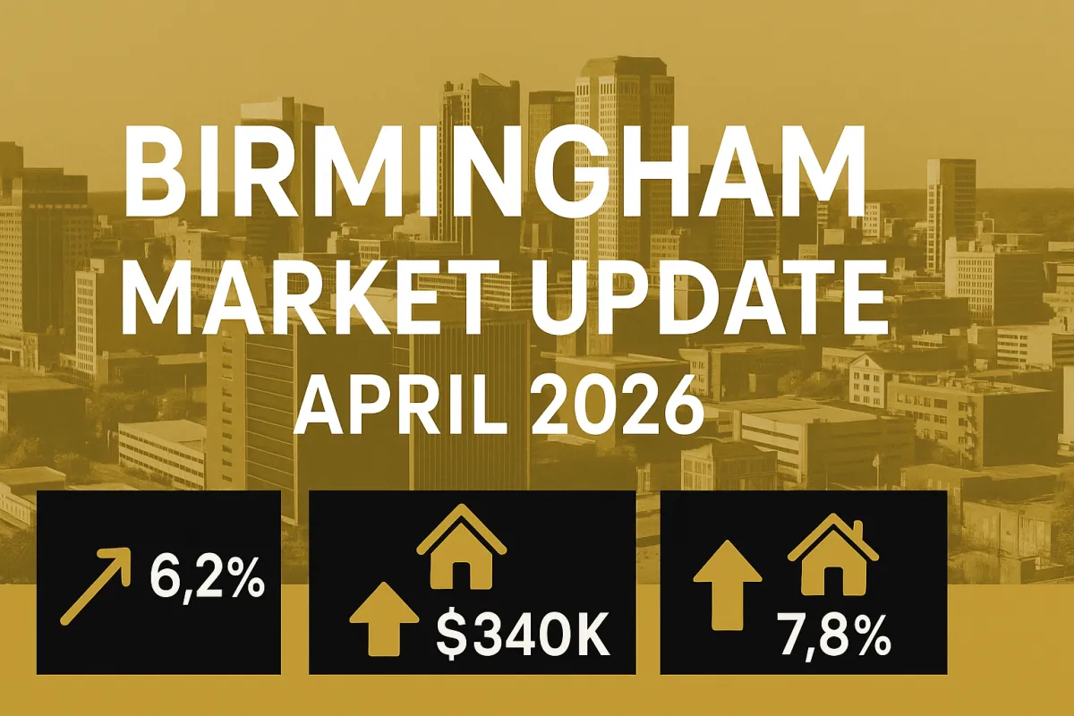 Birmingham Real Estate Market Update - April 2026