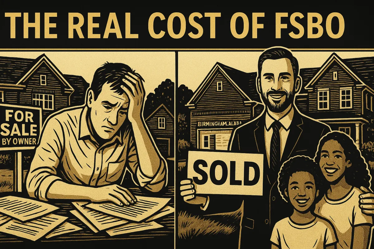 The True Cost of Selling FSBO in Alabama: Honest Numbers