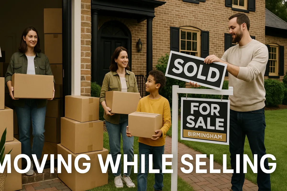 Moving While Selling Home Birmingham Alabama Stay Sane - Benny Roberts