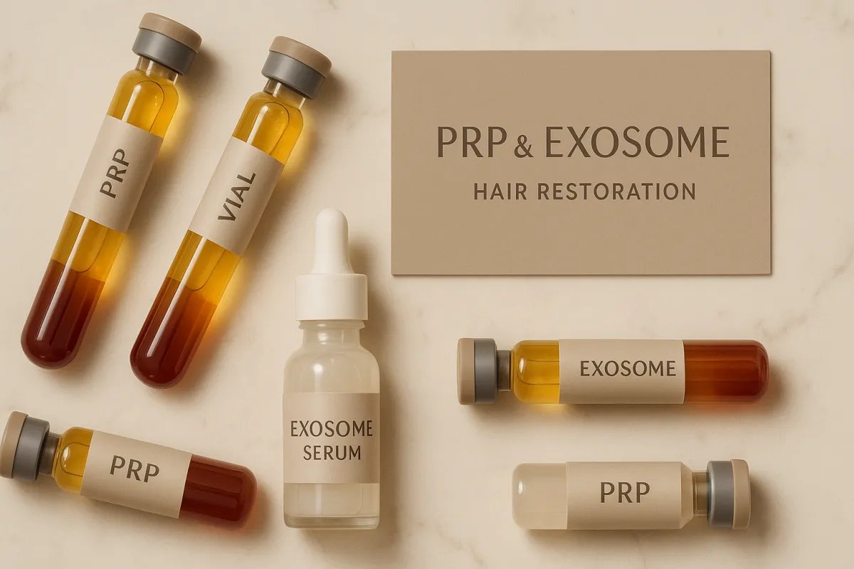 Combining PRP + Exosomes for Maximum Hair Restoration
