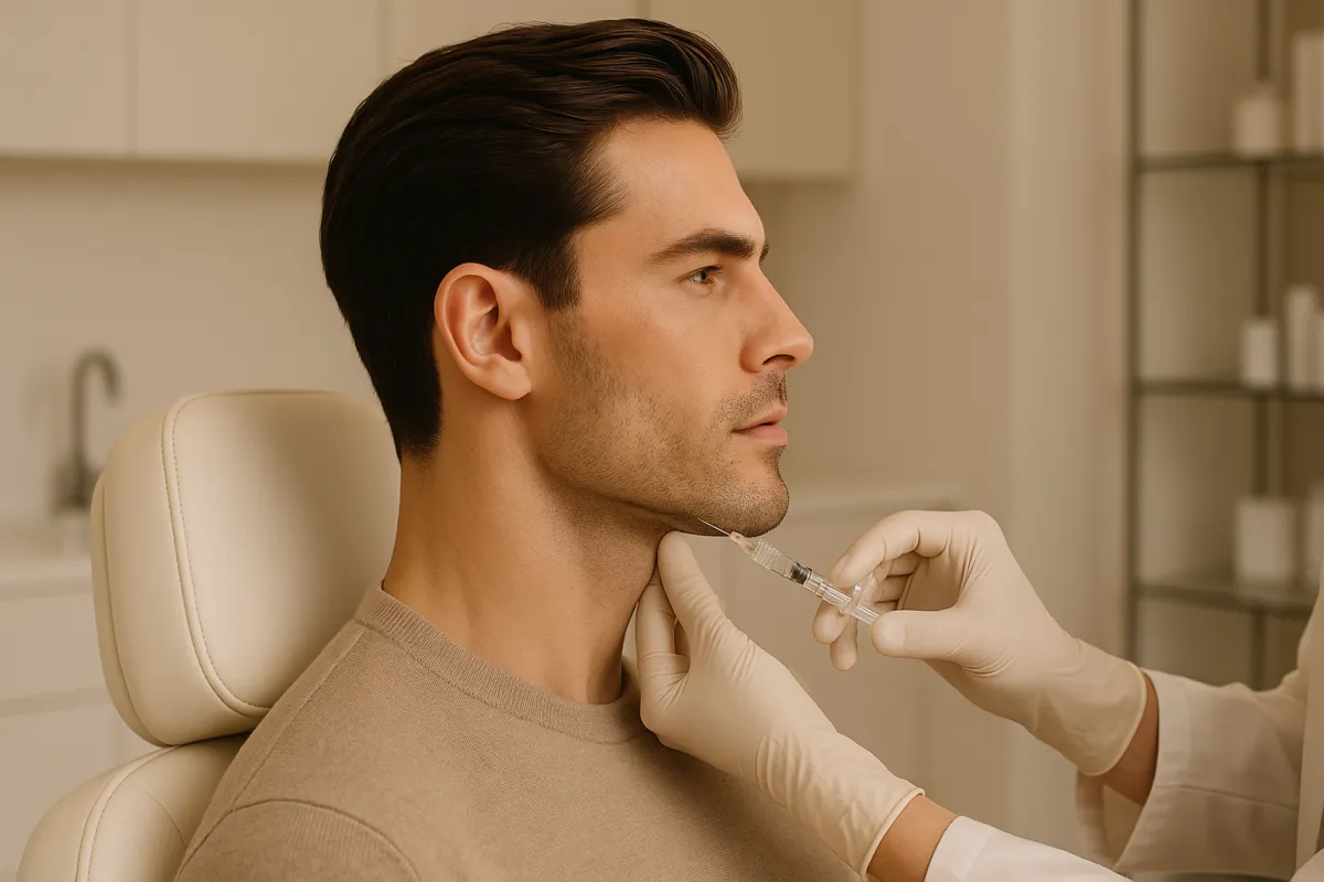Jawline Filler for Men: Achieving a Stronger, More Defined Profile