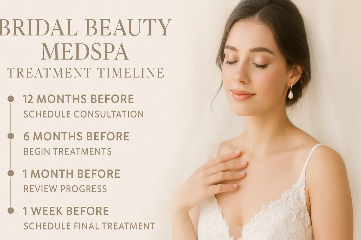 The Ultimate Bridal Beauty Timeline: When to Book Every Treatment Before Your Wedding