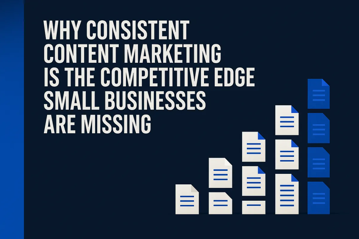 Why Consistent Content Marketing Is the Competitive Edge Small Businesses Are Missing