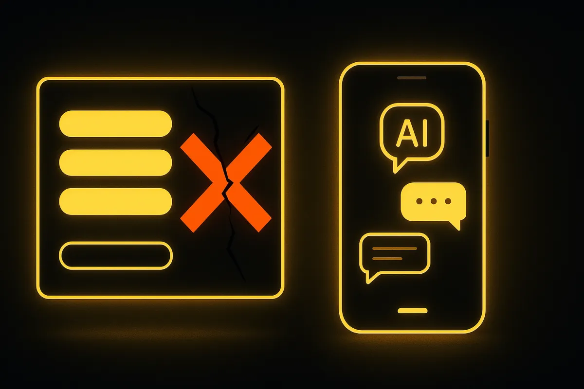 The death of contact forms and what replaces them