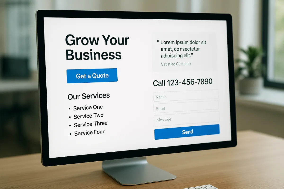 What Every Service Business Should Include on Their Homepage to Generate Leads