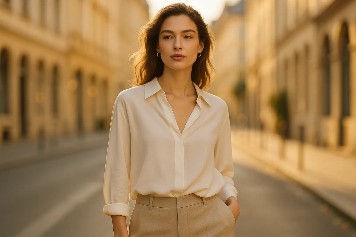 3 Wege eine Bluse im Frühling zu kombinieren