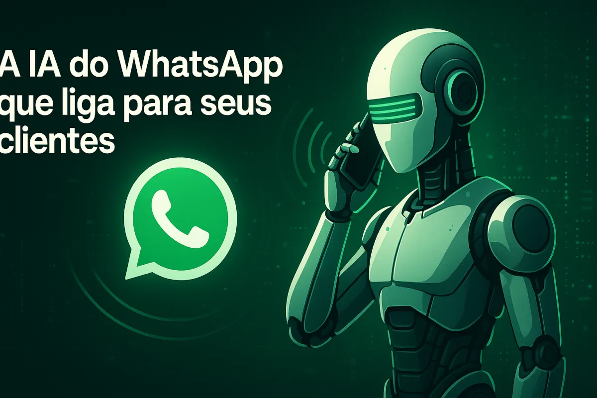 A IA do WhatsApp que liga para seus clientes