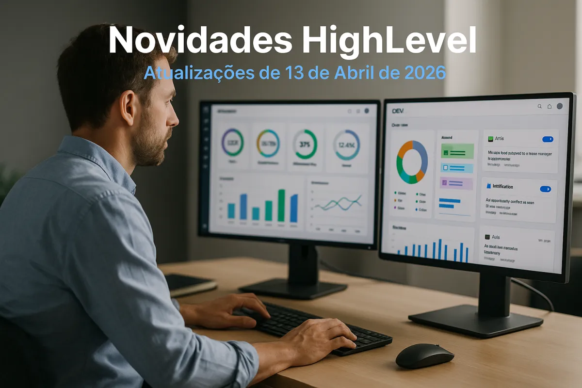 Novidades do HighLevel: Tudo o Que Foi Lançado em 13 de Abril de 2026 e Como Isso Impacta Seu Negócio