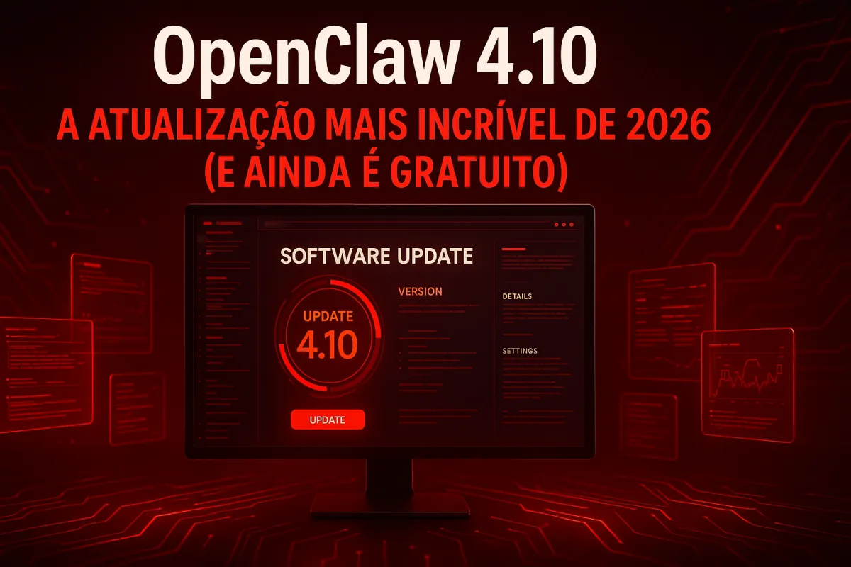 OpenClaw 4.10: A Atualização Mais Incrível de 2026 Ainda é Completamente Gratuita