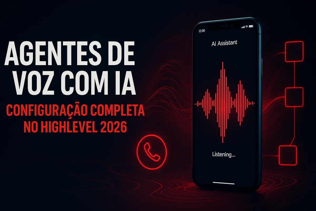 Agentes de Voz com IA no HighLevel 2026: Guia Completo de Configuração Passo a Passo