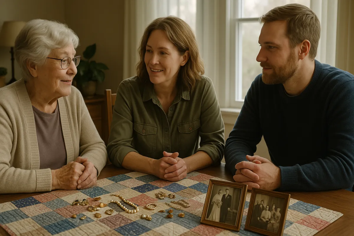 How to Have the Heirloom Conversation Without the Family Drama
