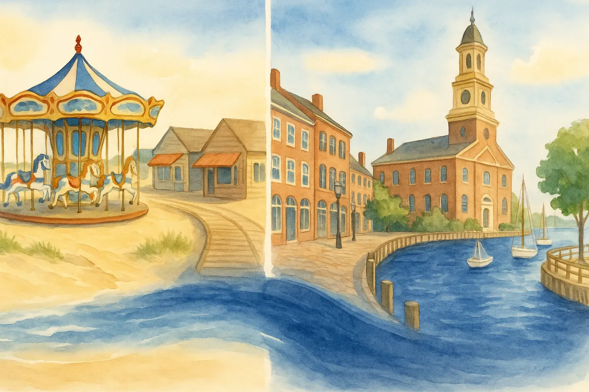 Salisbury vs. Newburyport: One Bridge, Two Very Different Coastal Towns