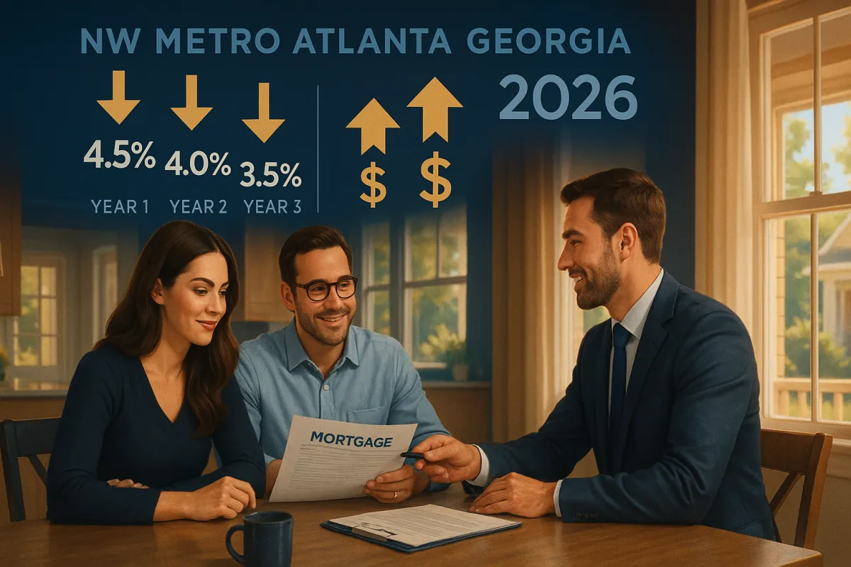 The Rate Buydown Playbook: How NW Metro Atlanta Buyers & Sellers Are Winning on Rate in 2026