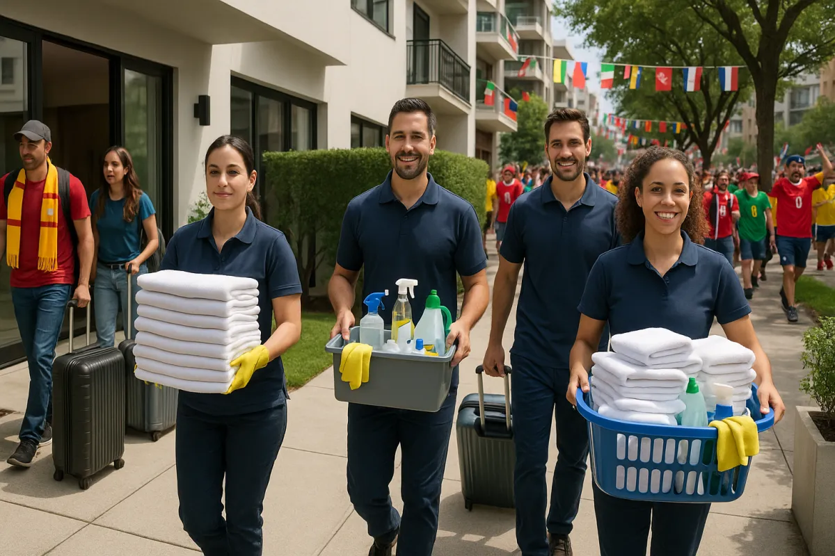 Cleaning Services Near World Cup Cities: The Airbnb Turnover Rush of a Lifetime Starts June 11