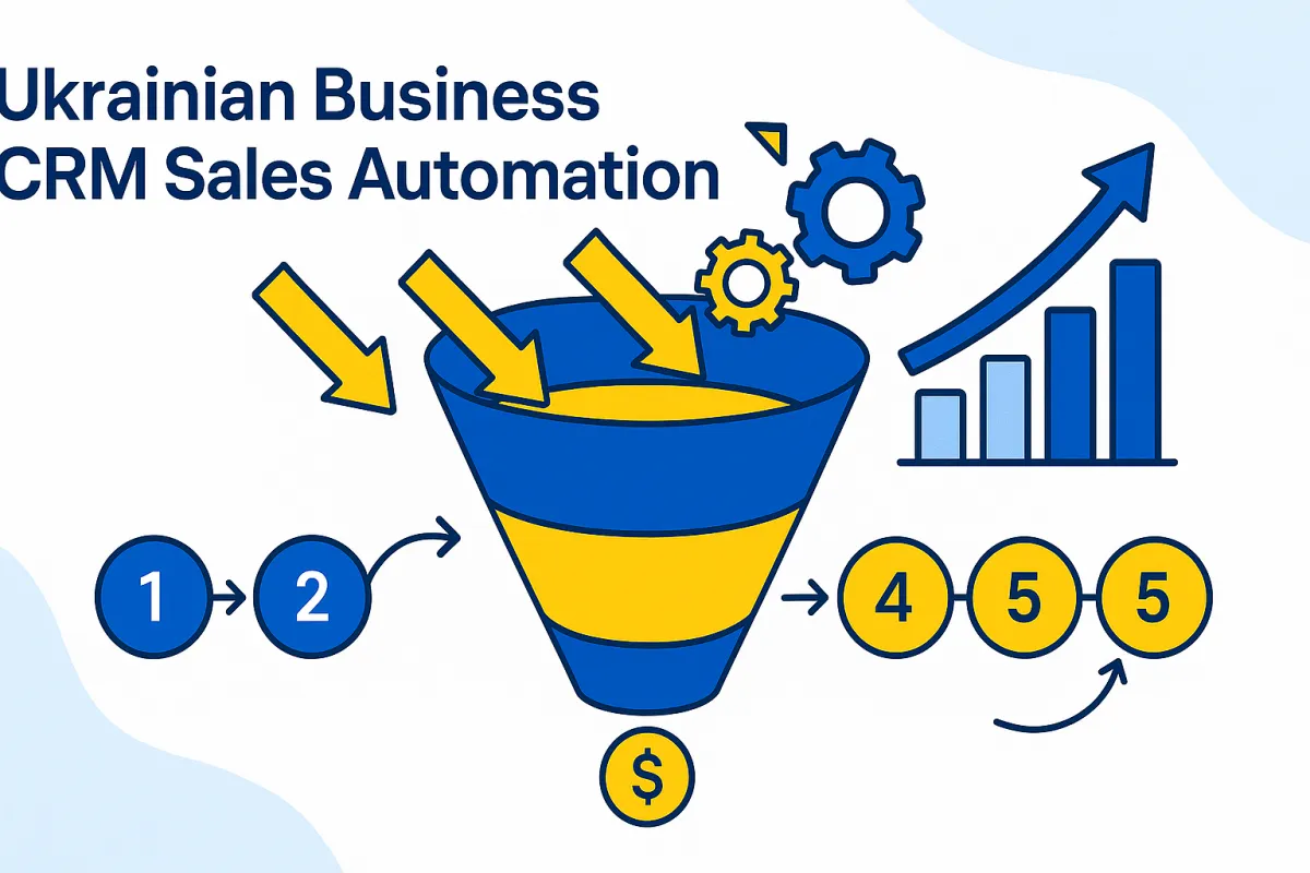 5 способів, як CRM автоматизує продажі для українських МСБ