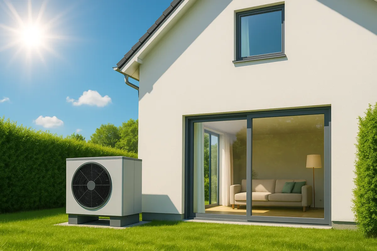 Wärmepumpe im Sommer: Kühlen, Warmwasser und Effizienz in Mainfranken
