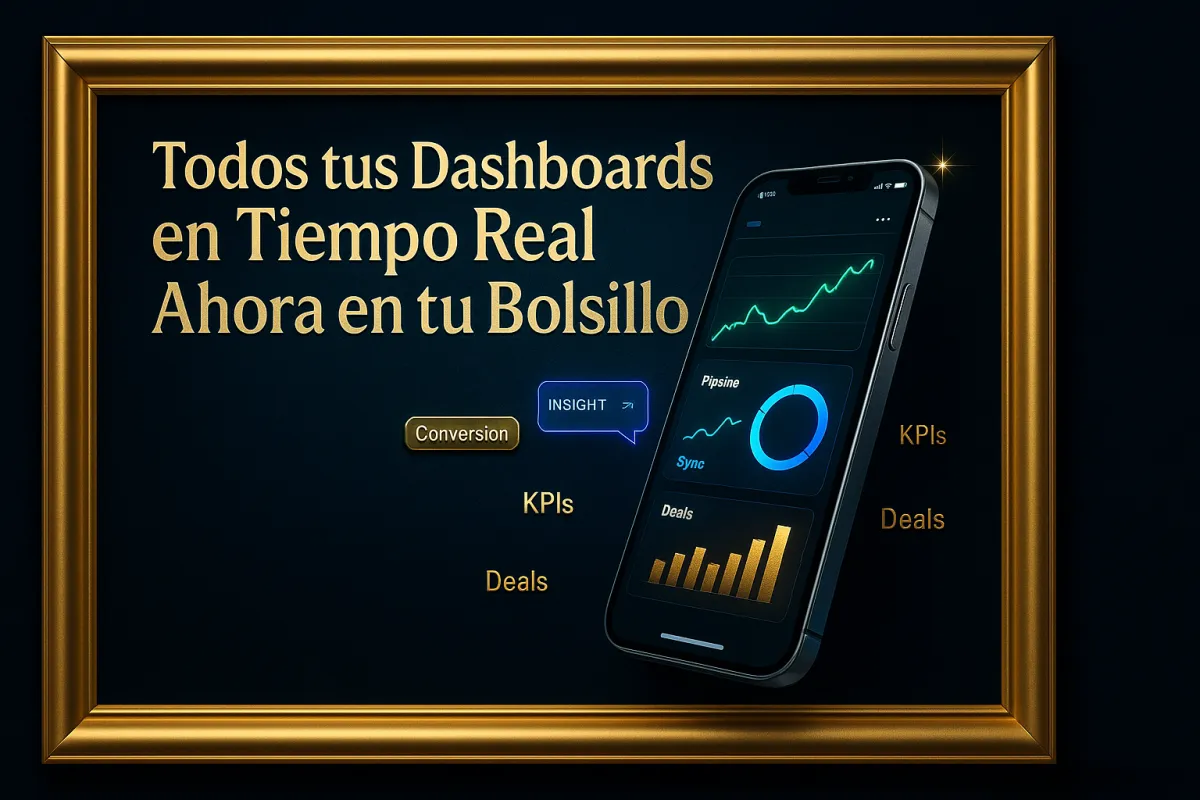 Tus Dashboards Completos en Tiempo Real, Ahora en tu Celular: La App Movil que Transforma Como Gestionas tu Negocio