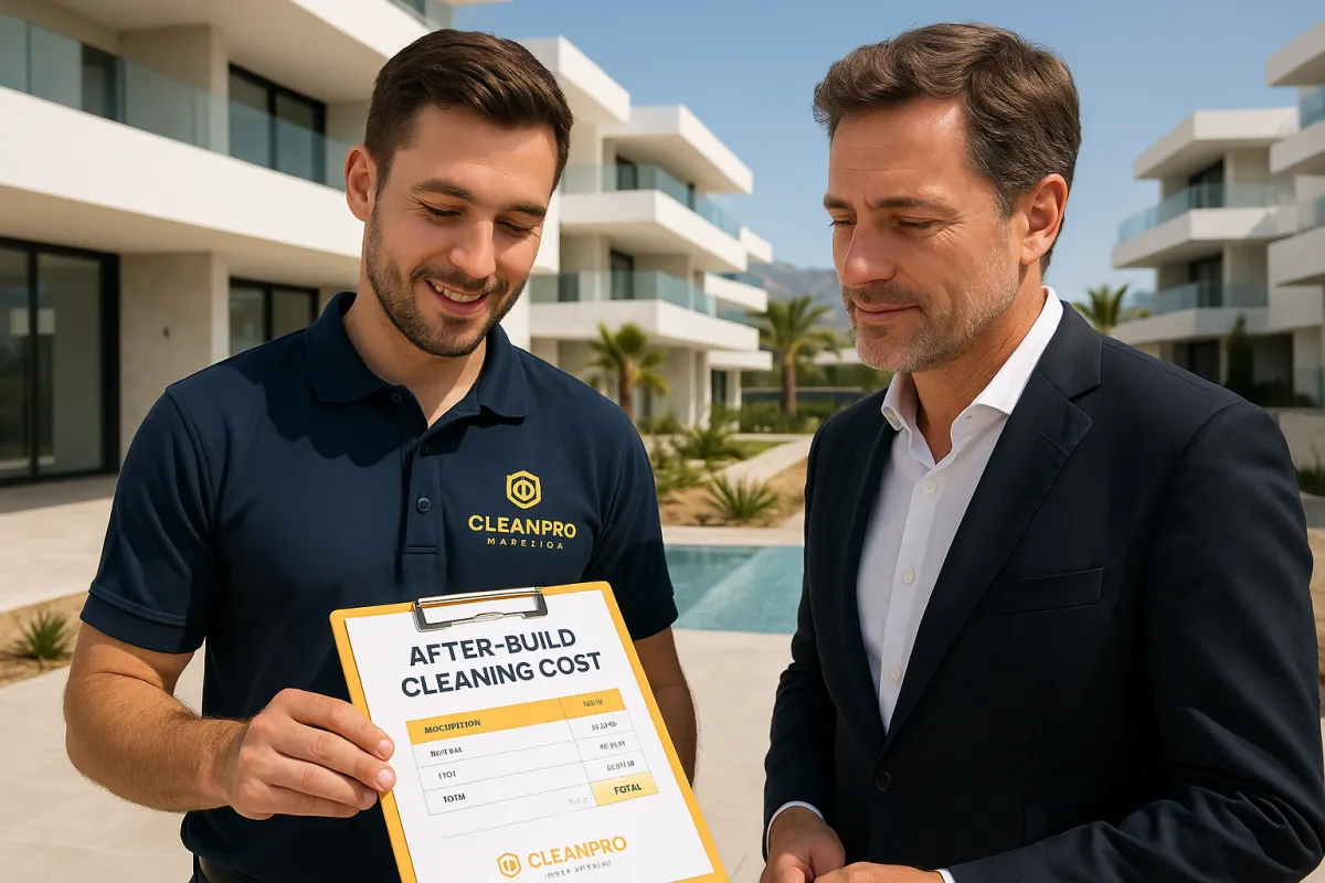 How Much Does After-Build Cleaning Cost in Marbella? A Developer's Price Guide