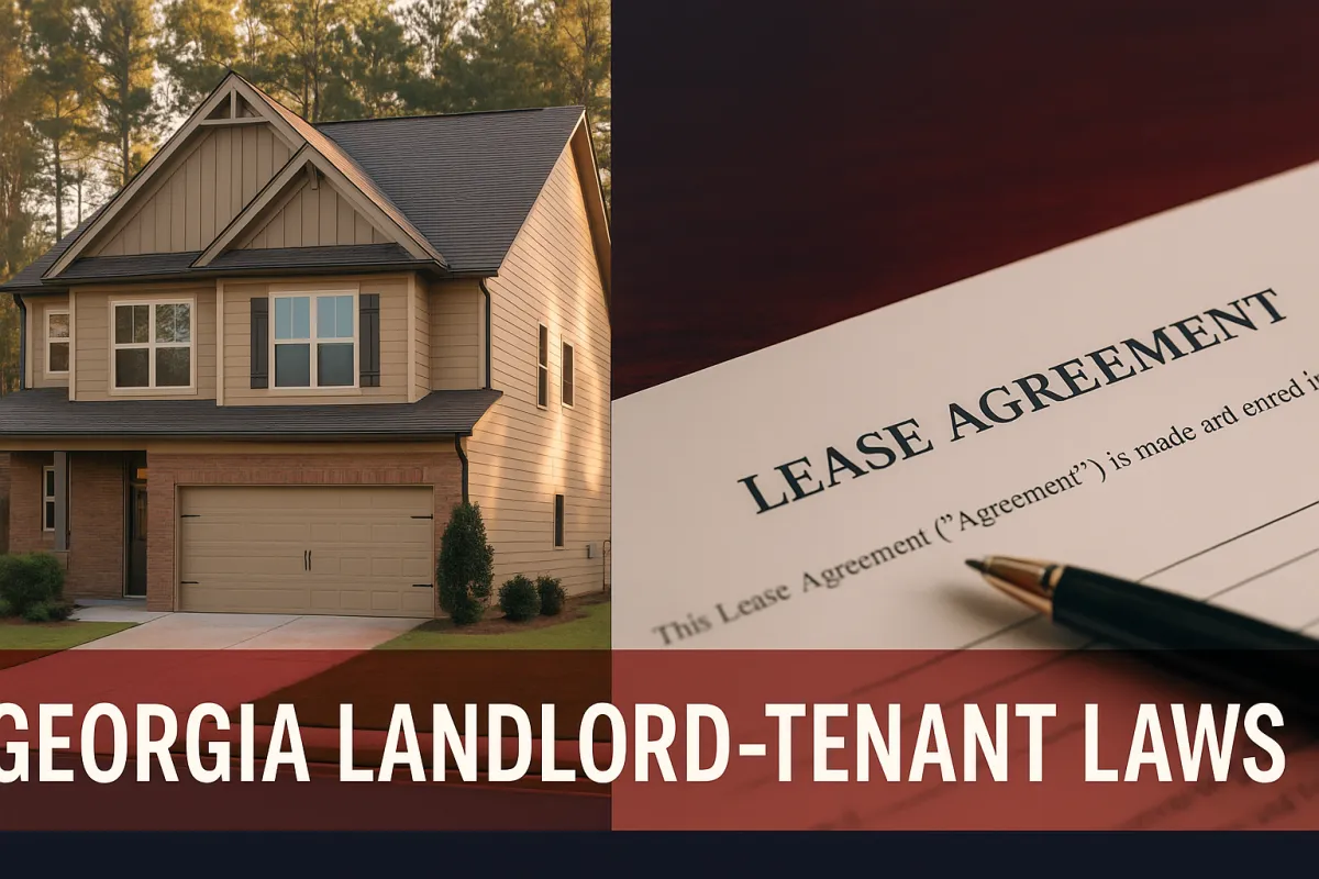 Landlord–Tenant Laws in Georgia: A Practical Guide to Tenant Rights and Landlord Responsibilities