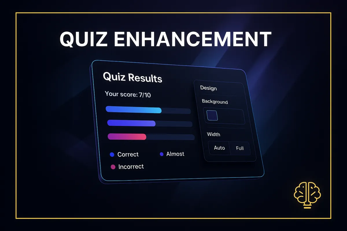 Tu Página de Resultados del Quiz Ahora Habla por Tu Marca: Personalización Total Llegó