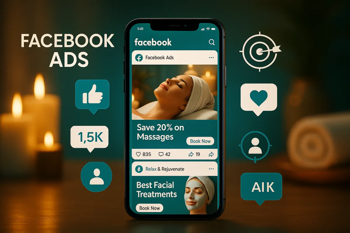 Facebook Ads estrategias para spa marketing digital