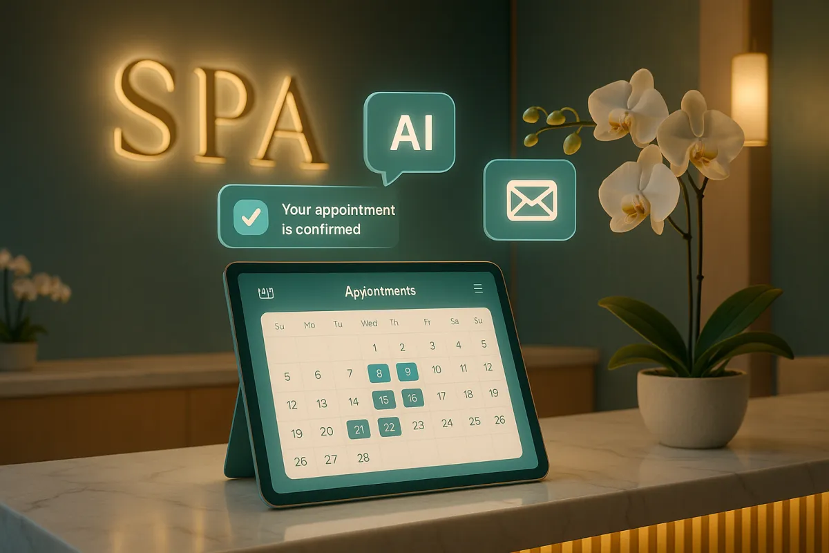 Automatizacion de citas para spa con inteligencia artificial