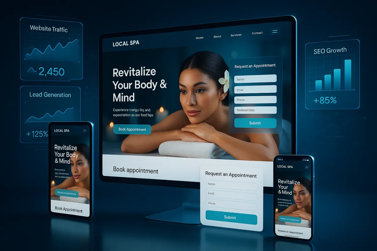 Sitio web inteligente para negocio local en 2026