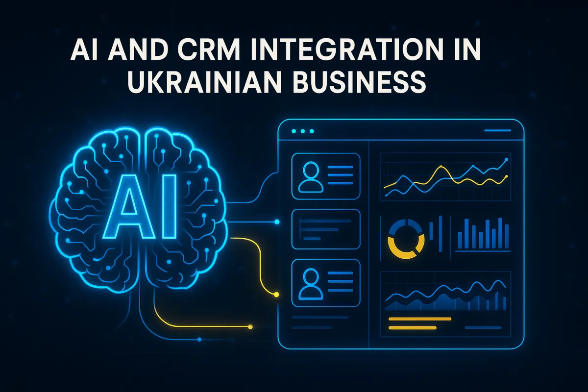Штучний інтелект у CRM: як ШІ змінює бізнес в Україні