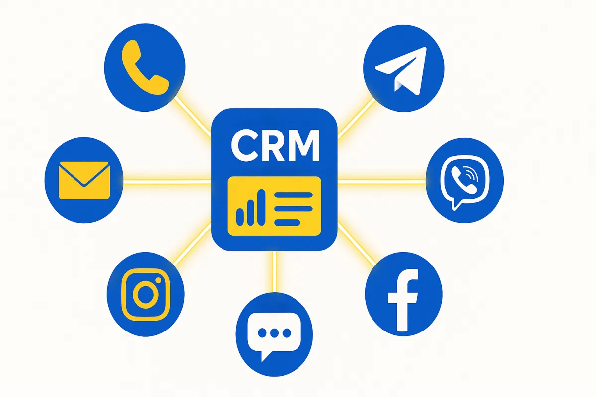 Омніканальний маркетинг з CRM: як об'єднати всі канали комунікації