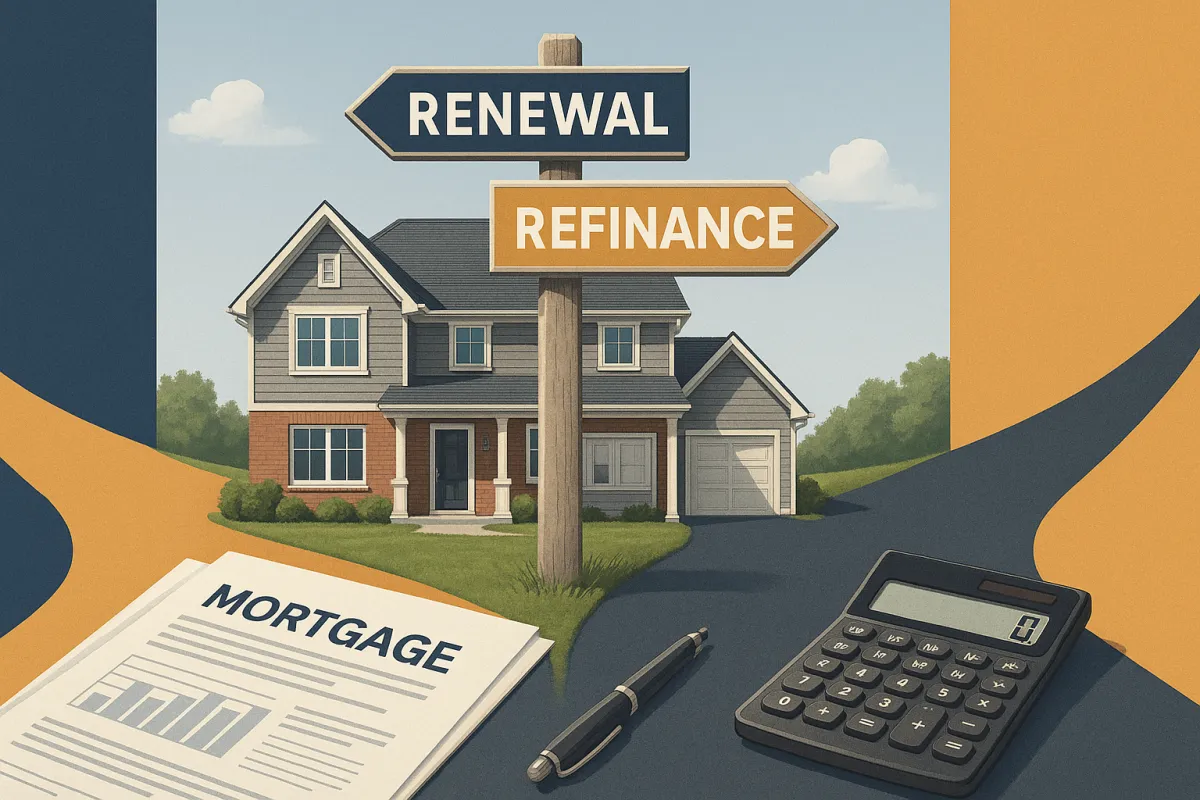 Mortgage renewal vs refinance Ontario Canada - Choice Financial Corp