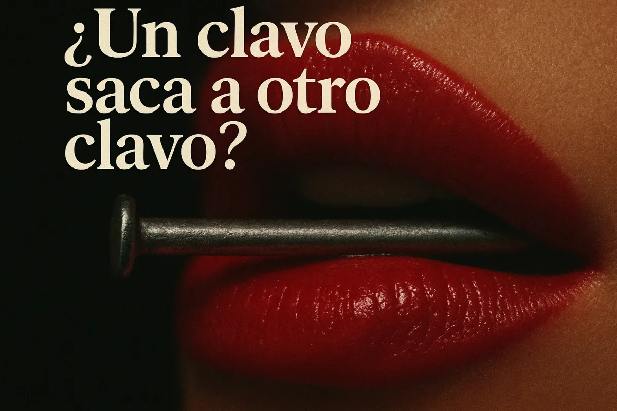 ¿Un clavo saca a otro clavo?