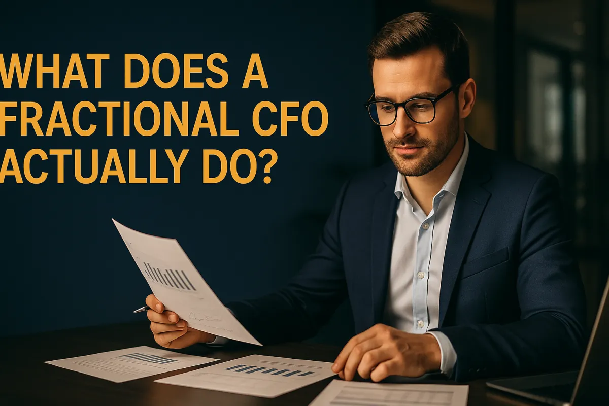 What Does a Fractional CFO Actually Do? (And How to Know If You Need One)