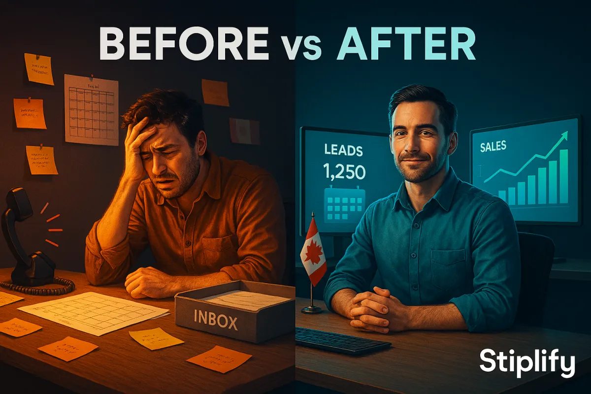 Before vs. After: How Canadian Small Businesses Are Winning Back 20+ Hours a Week With Automation
