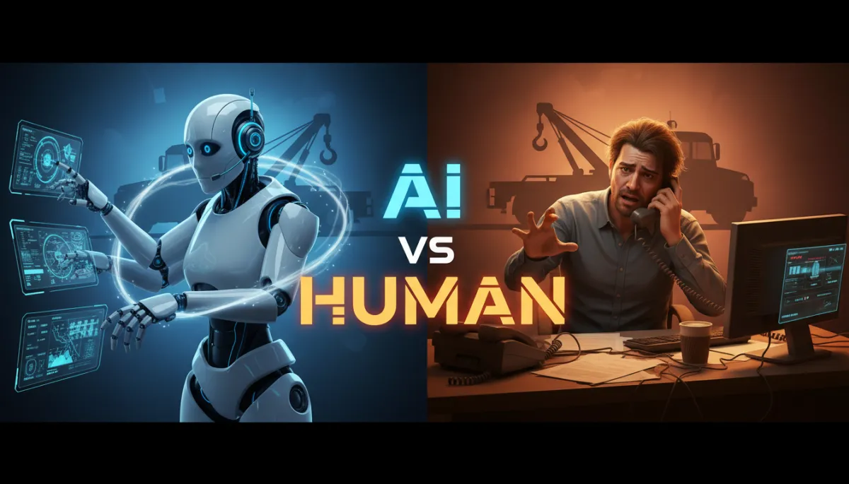 AI vs Human Dispatcher: The Towing and Home Services Showdown Florida Business Owners Need to See