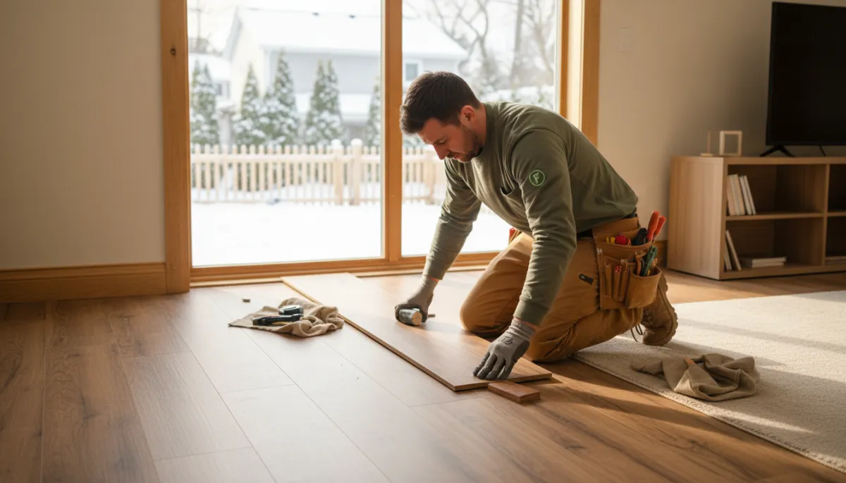 Vinyl plank flooring installation by JRC Professional Flooring Corp in Leominster, MA