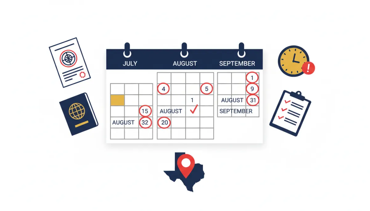 Summer Immigration Milestones: What Fort Worth Families Should File Before Year-End
